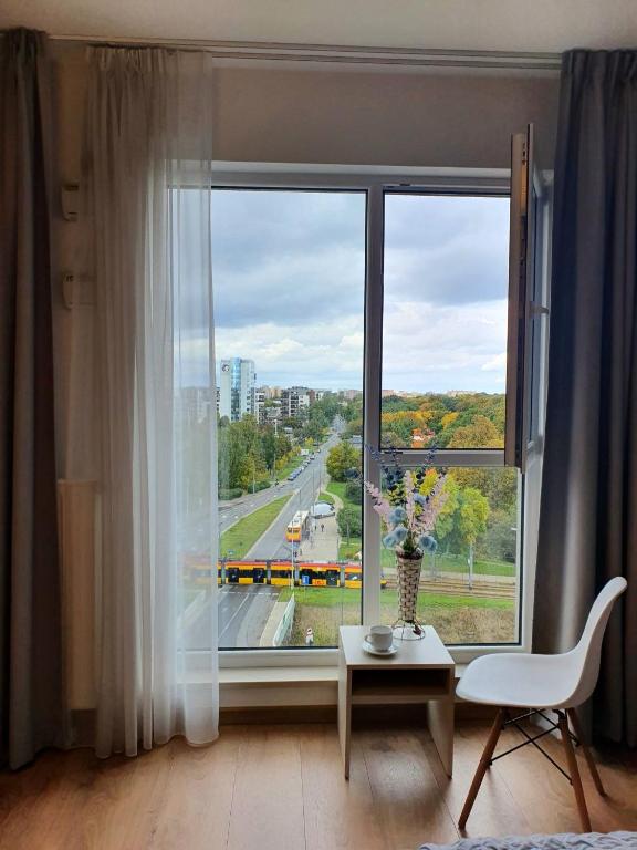 Posedenie v ubytovaní Warsaw Apartments - Luxury Top-view Aparthotel