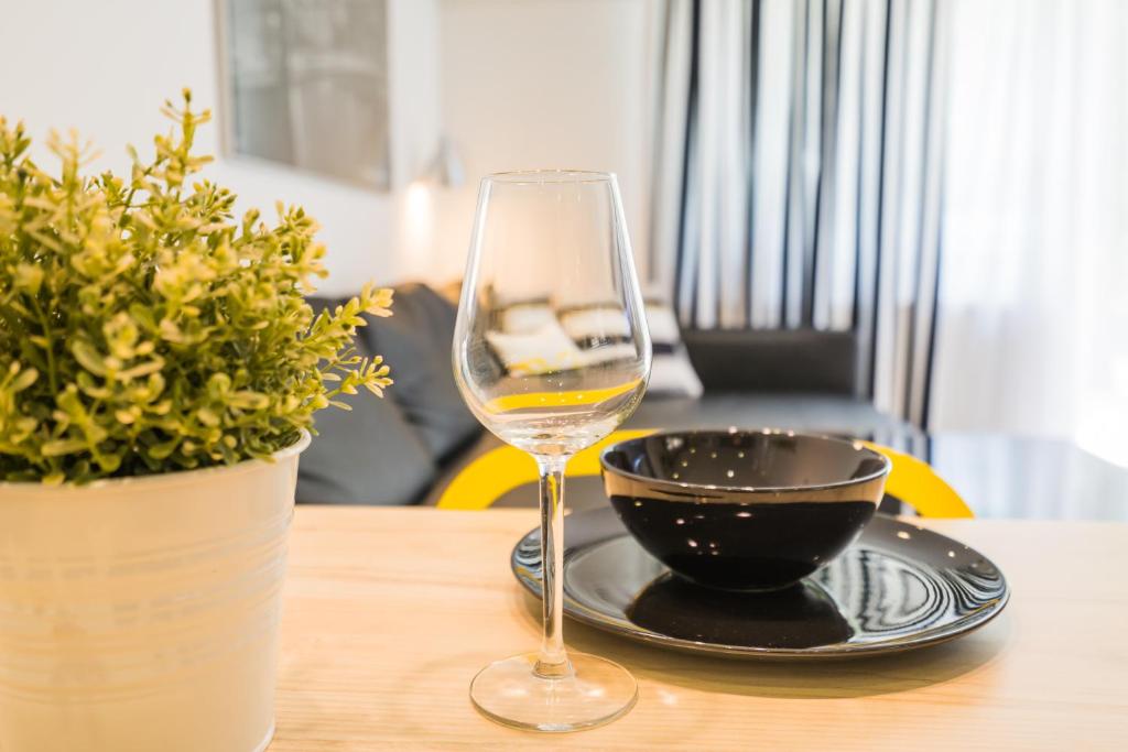 Nápoje v ubytovaní Villa Mária Apartman II.