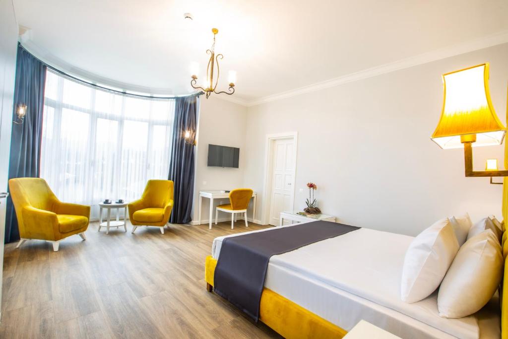 TV a/nebo společenská místnost v ubytování Zanike hotel