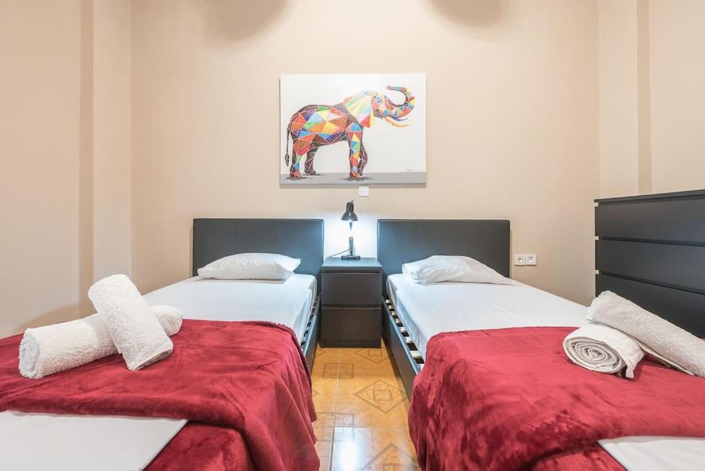 Postel nebo postele na pokoji v ubytování Pegasus Apartment