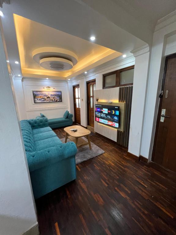 Posezení v ubytování Newa service apartment
