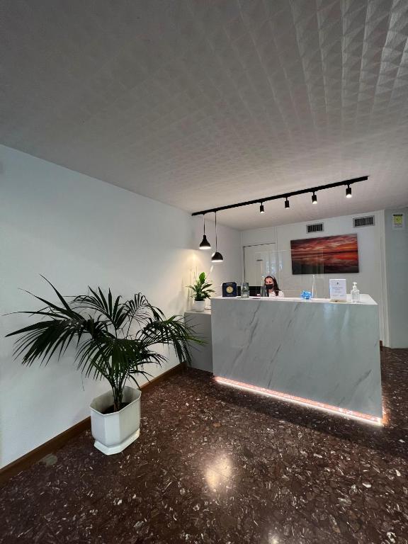 Vstupní hala nebo recepce v ubytování Hotel Ai Pini