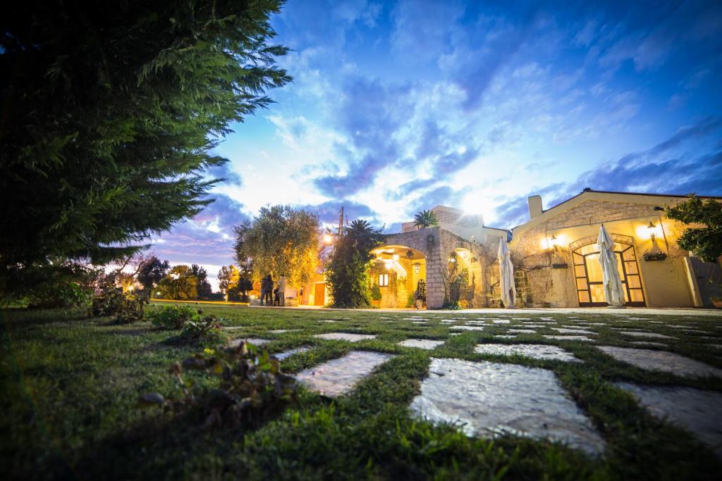 O edifício em que o hotel-fazenda rural se localiza