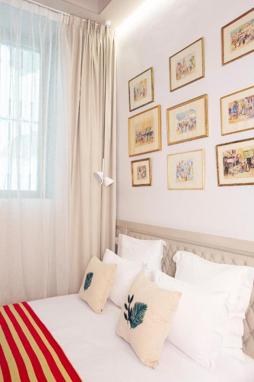 Letto o letti in una camera di Dar Dorra