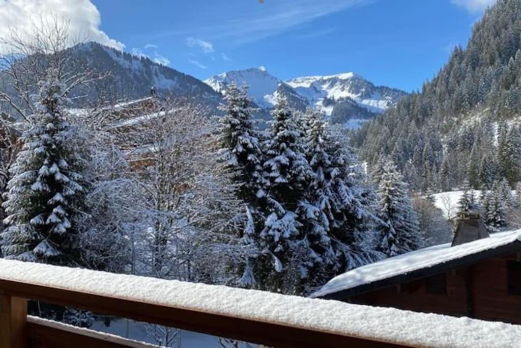 Výhľad na hory alebo výhľad na hory priamo z apartmánu