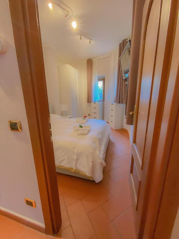 Posteľ alebo postele v izbe v ubytovaní Garden Villa Valentina