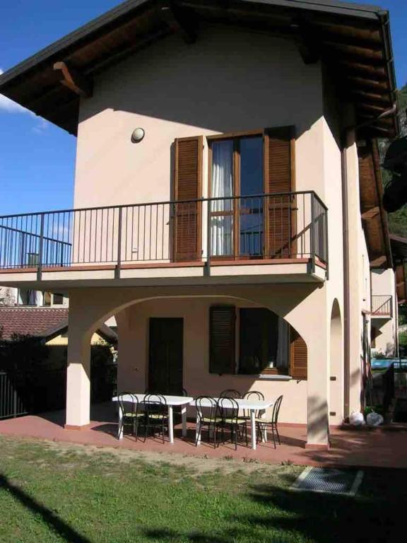 Balkón alebo terasa v ubytovaní Garden Villa Valentina