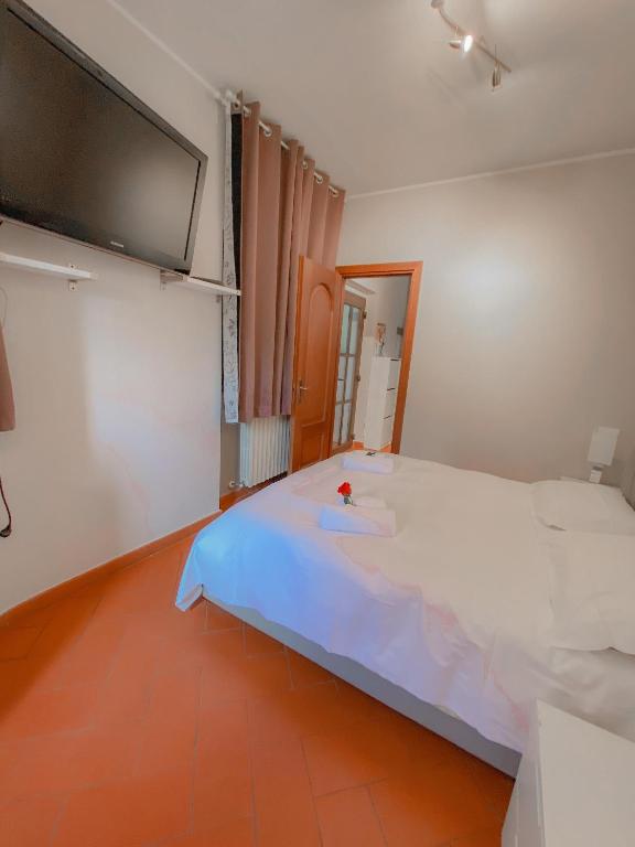 Posteľ alebo postele v izbe v ubytovaní Garden Villa Valentina