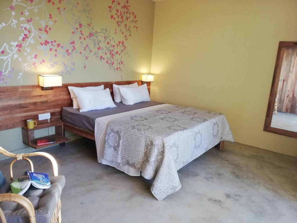 Postel nebo postele na pokoji v ubytování Beautique Studios 45