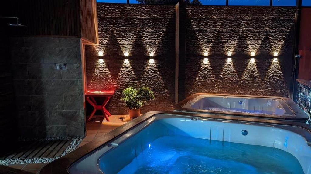 Bazén v ubytování Hotel Dulce Campestre nebo v jeho okolí