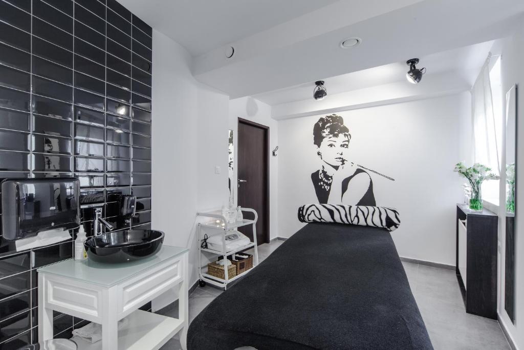 Kuchyňa alebo kuchynka v ubytovaní Marena Wellness & Spa