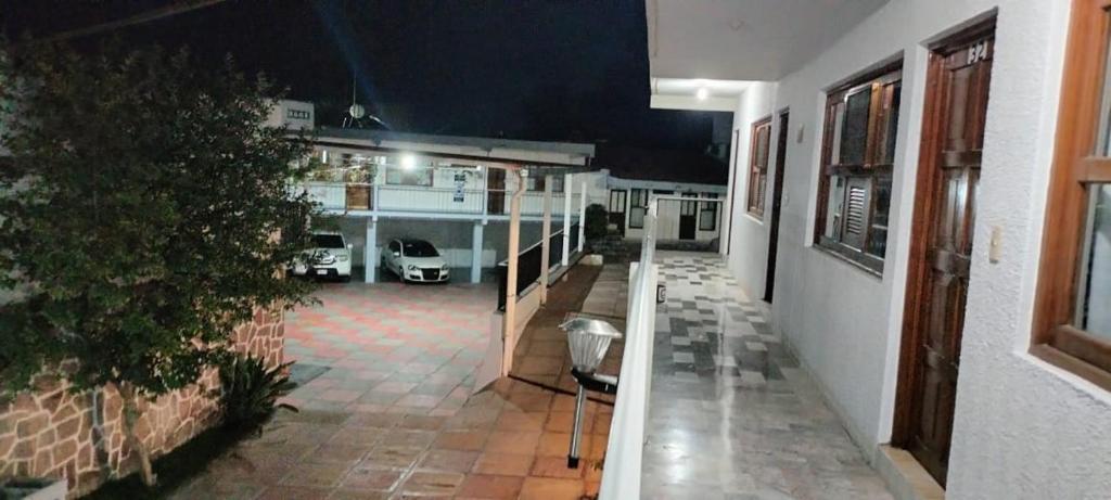 Balkón nebo terasa v ubytování Hotel Avenida Ixmiquilpan