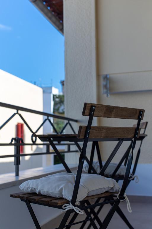 Balkón alebo terasa v ubytovaní 2bdroom Plaka Apartment