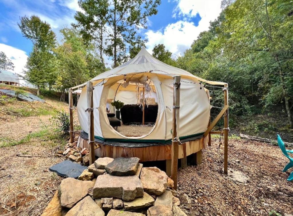 Zahrada ubytování The Aries-a stargazing, luxury glamping tent