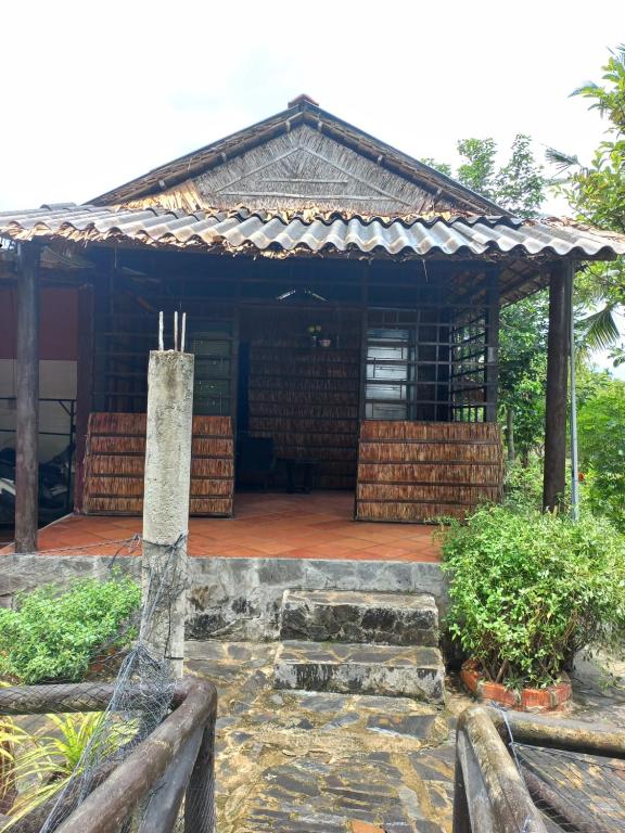 Zahrada ubytování Ngoc Phuong Homestay