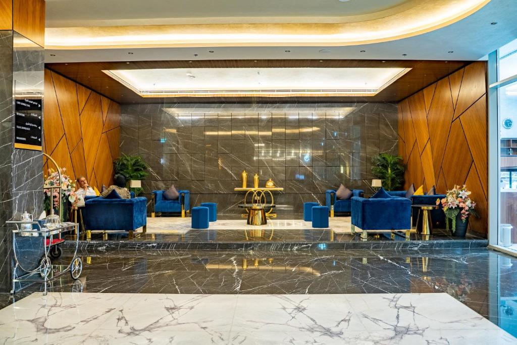 Posezení v ubytování Luxe Grand Hotel Apartments