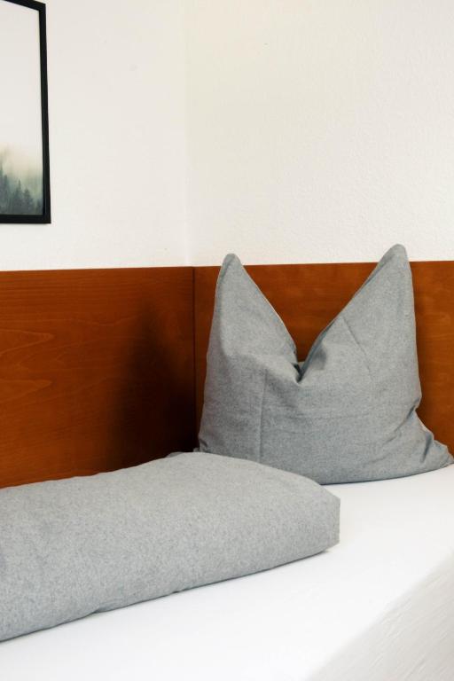 Postel nebo postele na pokoji v ubytování Gasthof Sauerwald