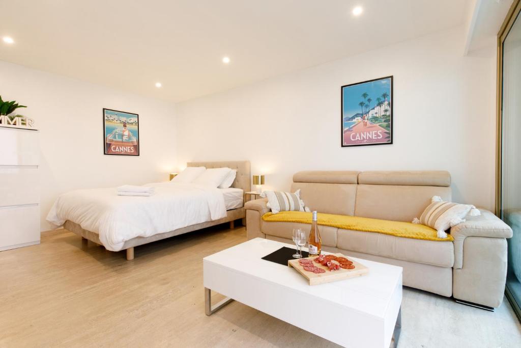 Fotografia z galérie ubytovania Elegant one room of golden square v Cannes