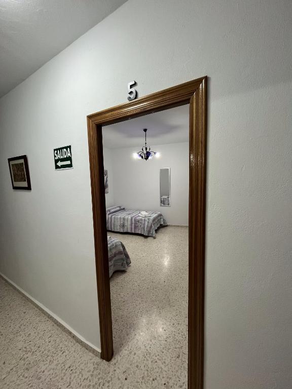 Postel nebo postele na pokoji v ubytování El Rincón de Matías (Apartamento turístico)