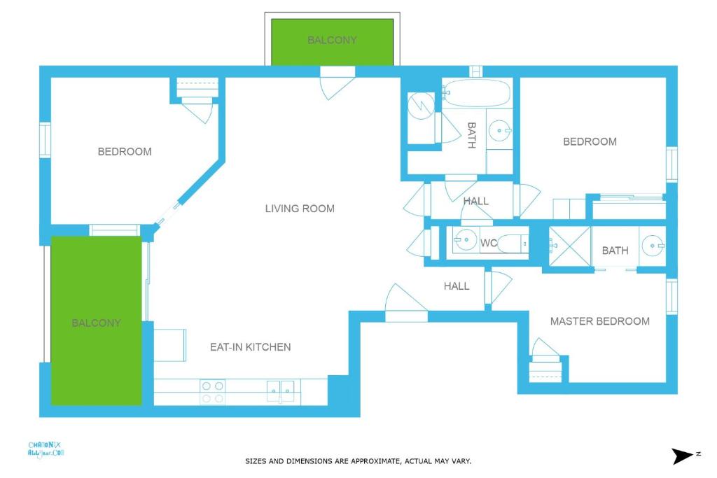 a floor plan of a house at Le Paradis 25 Apartment - Chamonix All Year in Chamonix