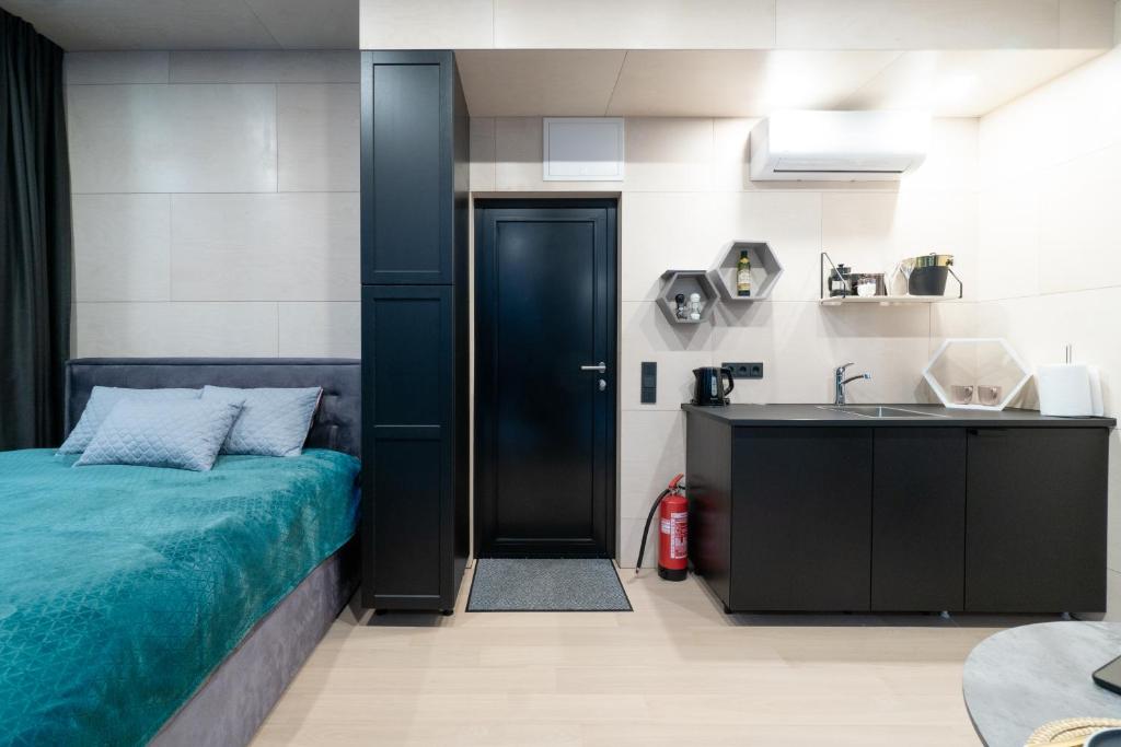 Postel nebo postele na pokoji v ubytování Juniper Villas - Standard & Delux