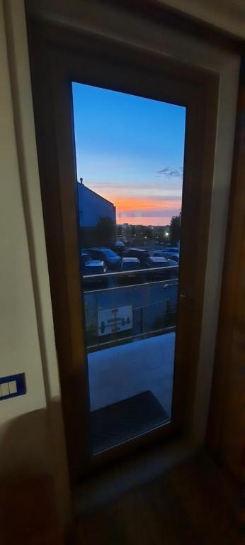 Wschód lub zachód słońca widziany z tego apartamentu