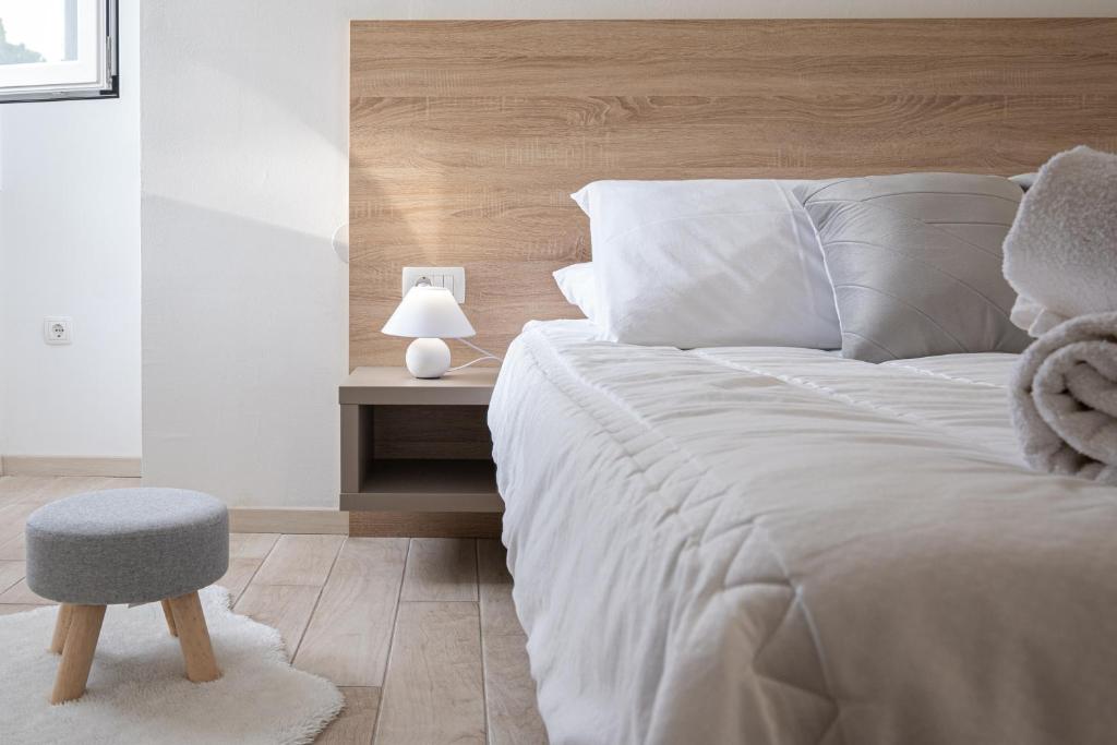 Posteľ alebo postele v izbe v ubytovaní Apartments Palace Kolovare