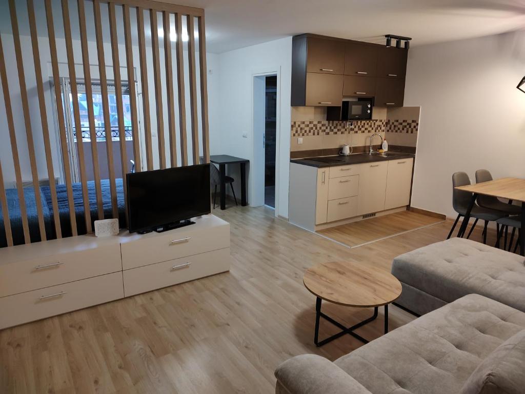 Kuchyň nebo kuchyňský kout v ubytování Apartman 8 Hill Zlatar