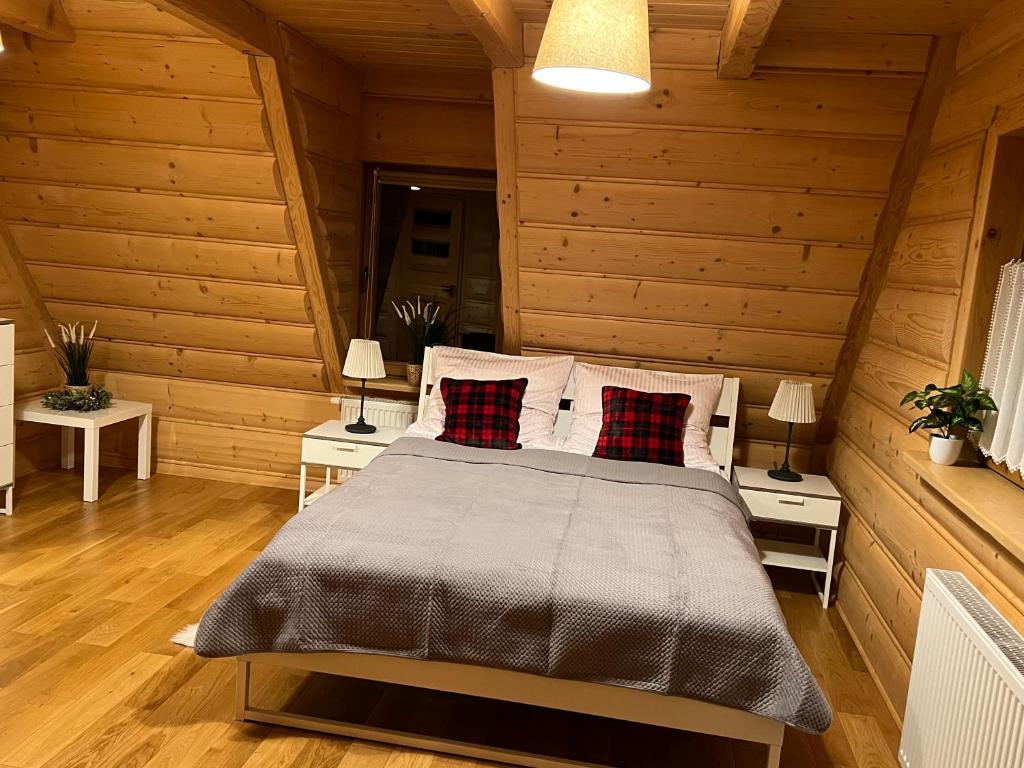 Postel nebo postele na pokoji v ubytování Nimbus