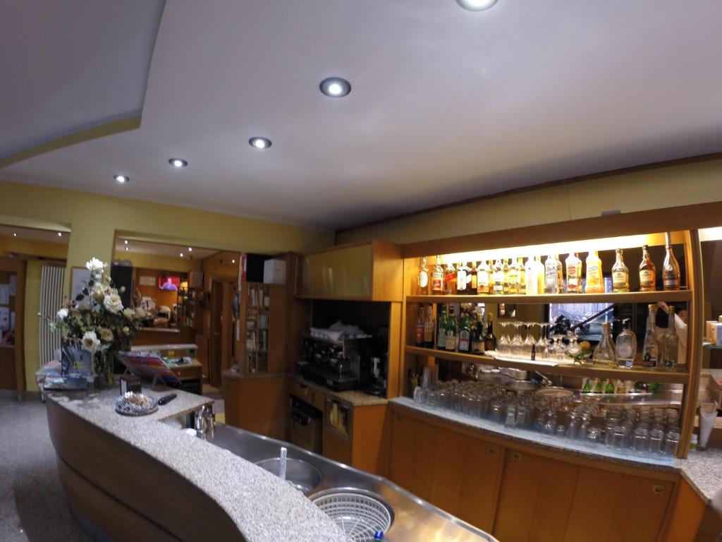 Lounge nebo bar v ubytování Flying Hotel