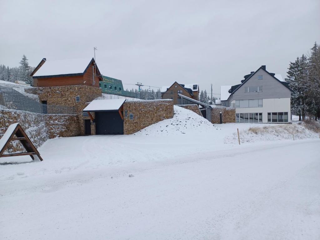 Apartman M5 Horní Mísečky v zimě