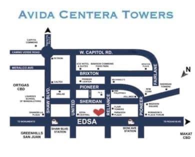 Spacious 2BR Centera Mandaluyong Condo Unit