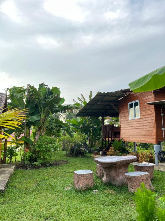 Zahrada ubytování Rak Suan Homestay รักสวนโฮมสเตย์