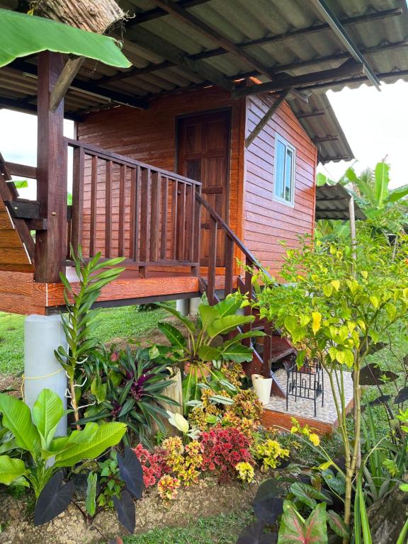 Zahrada ubytování Rak Suan Homestay รักสวนโฮมสเตย์