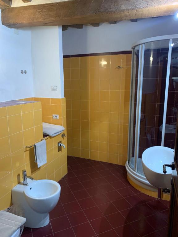 Koupelna v ubytování Residenza Via Dante