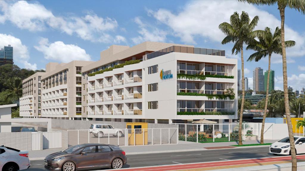 Apartamento Flat beiramar Cabo Branco mobiliado completo 5º andar