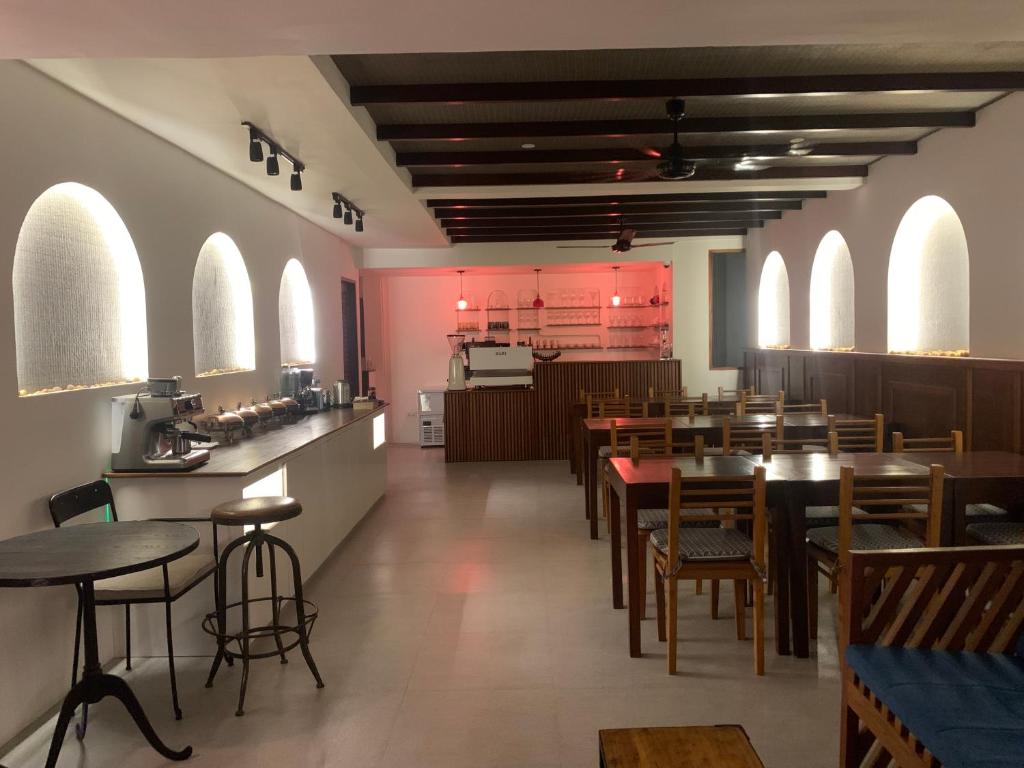 Kuchyň nebo kuchyňský kout v ubytování Courtyard Guesthouse