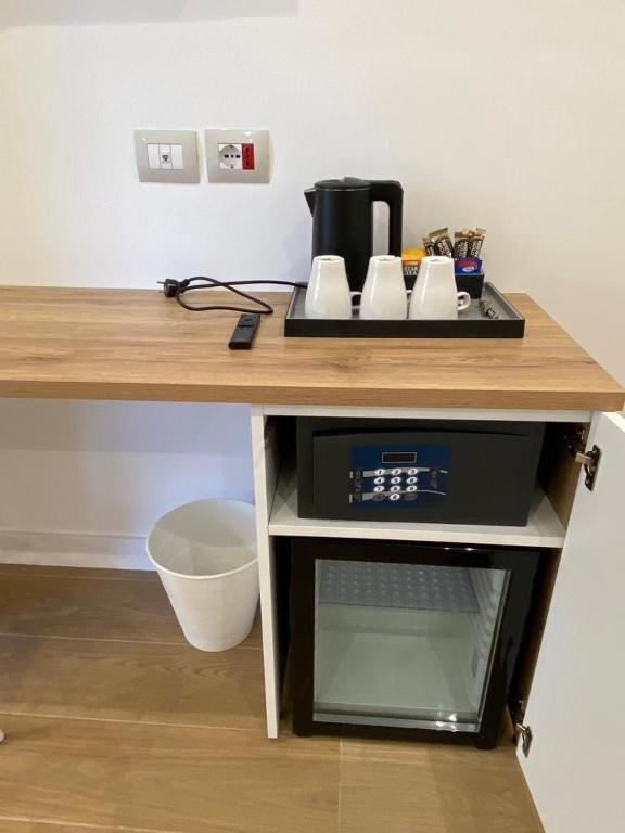 Kuchyň nebo kuchyňský kout v ubytování B&B MoMi Sorrento