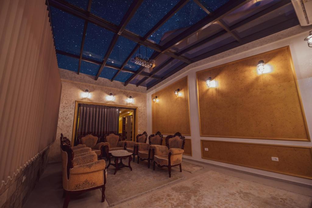 Posezení v ubytování Hotel Premium