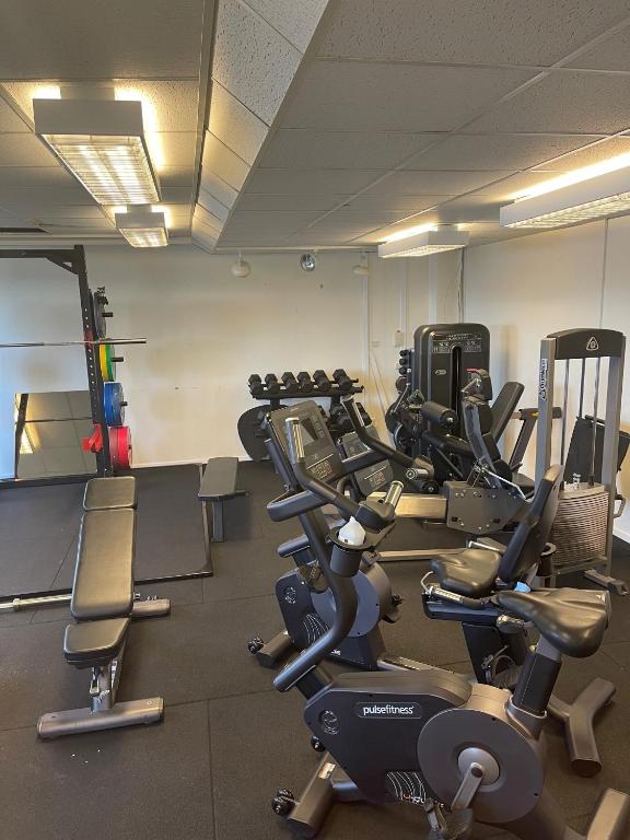 Fitness centrum a/nebo fitness zařízení v ubytování Tärnaby Fjällhotell