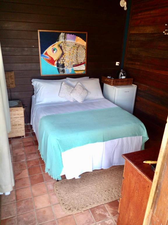 Postel nebo postele na pokoji v ubytování Apartamento Porto Beiramar