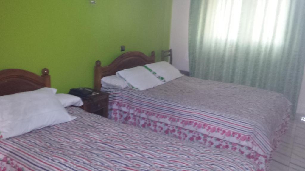 Postel nebo postele na pokoji v ubytování Hotel Aswan