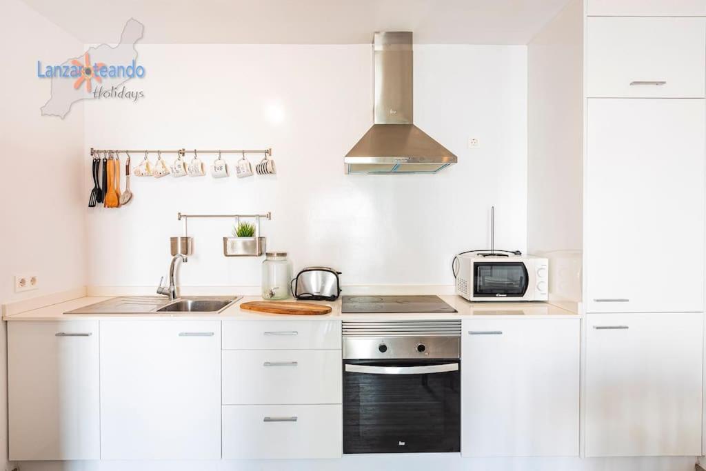 Kuchnia lub aneks kuchenny w obiekcie Vivienda Vacacional Casa Las Cucharas
