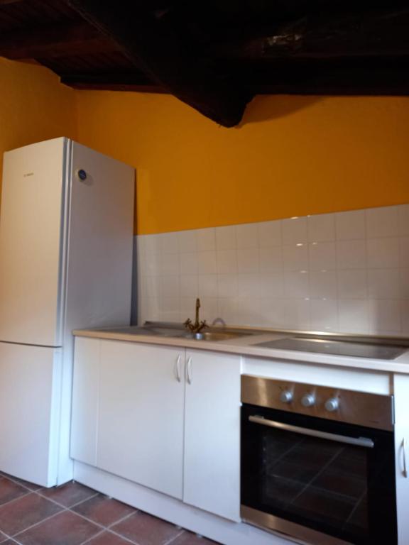 Kuchyňa alebo kuchynka v ubytovaní Casa Rural Las Raíces, Sierra de San Vicente