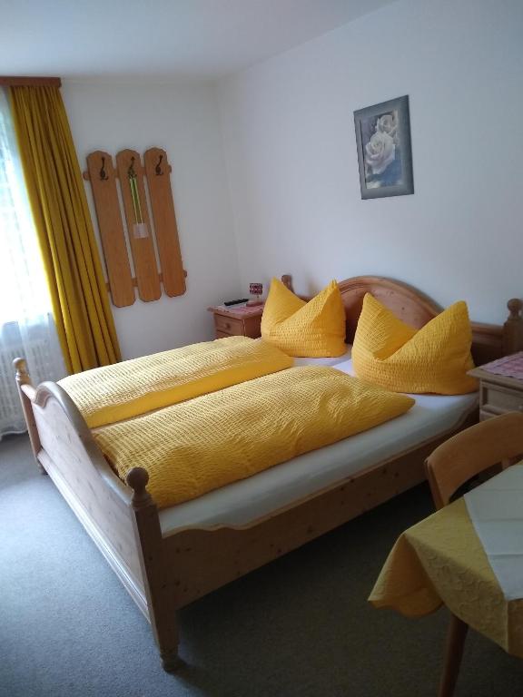 Postel nebo postele na pokoji v ubytování Haus Traudl