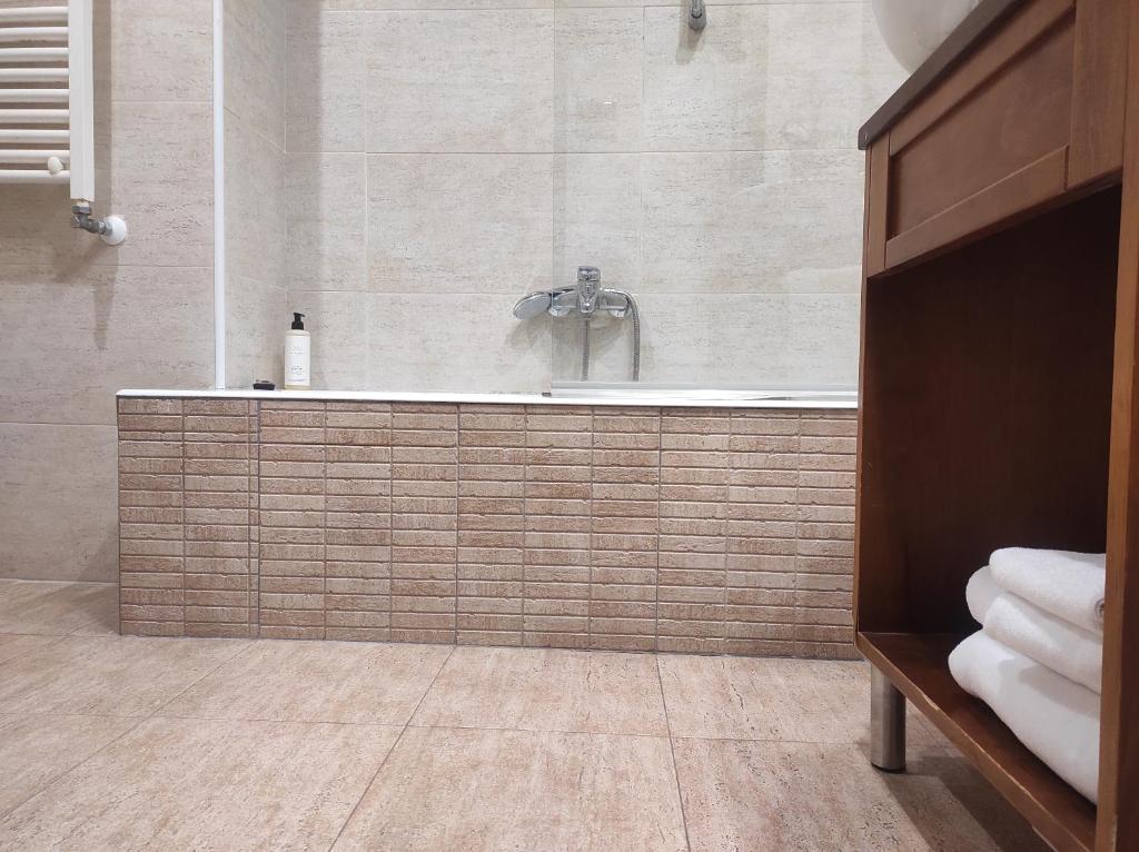 Koupelna v ubytování Snö Hotel Bielsa