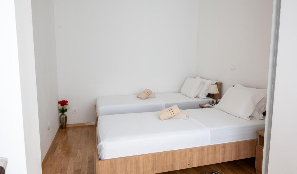 Posteľ alebo postele v izbe v ubytovaní Apartments Zagreb West