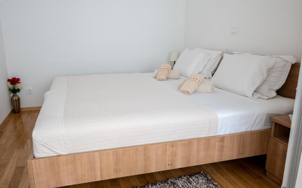 Posteľ alebo postele v izbe v ubytovaní Apartments Zagreb West
