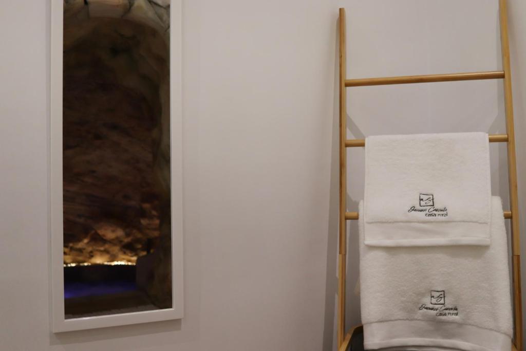 Koupelna v ubytování Casa Balneario Cazorla