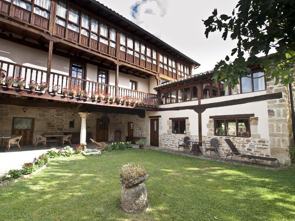 Zahrada ubytování Posada El Prado Mayor